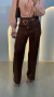 Calça Pantalona Alfaiataria Cinto - Auritta Moda Feminina
