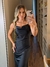 Vestido Midi Acetinado - Auritta Moda Feminina