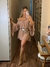 Vestido Decote Babados na internet