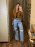 Calça Jeans Reta Destroyed - loja online