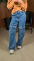 Wide Leg Jeans Bolso Frontal - comprar online