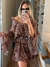 Vestido Decote Babados - comprar online