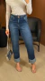 Calça Jeans Reta Barra Dobrada - loja online