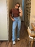Calça Jeans Reta Jeans Clara na internet