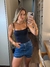 Short Jeans Escuro Puídos na internet