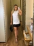 Conjunto Vestido e Saia Plissado - Auritta Moda Feminina