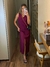 Vestido Midi Decote V - comprar online