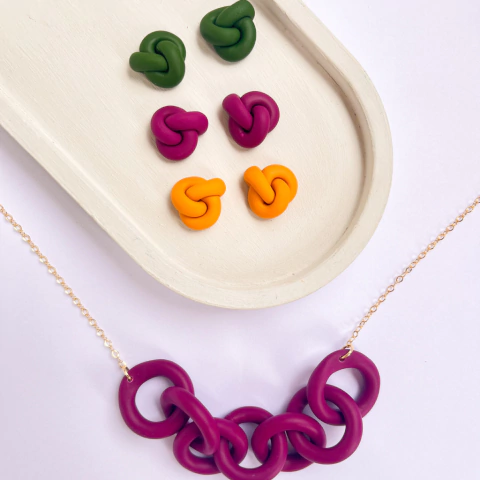 Kit Trio nó + Colar Elo