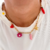 Imagem do Colar Charm personalizado (6 pingentes)