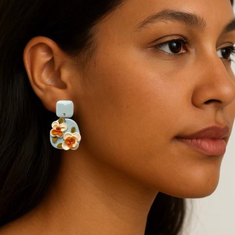 Brinco Floral - comprar online