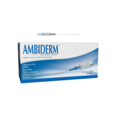 Punzocat catéter iv 16g ptfe gris 100 pz AMBIDERM - comprar en línea