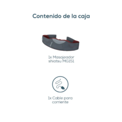 Masajeador shiatsu 8 cabezales 3d MG151 BEURER en internet