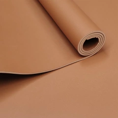 Detalle de mat de yoga Adho Mukha Everyday marrón claro antideslizante de 4 mm de espesor