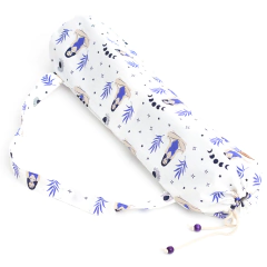 Bolso portamat Shat | Hecho con lona de algodón y comercio justo - Adho Mukha Yoga | Mat antideslizante de caucho natural, ecológico y duradero