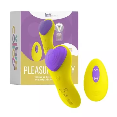 Pleasure Panty - Amarelo c/ Roxo