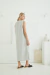 Imagen de VESTIDO LILLY LINO GRIS PERLA