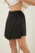 FALDA SHORT MINSC NEGRO