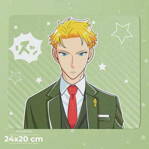 Mouse Pad Loid Forger - Spy x Family