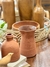 Vaso Ceramica Natural Alongado Flor