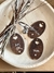 Plaqueta Ferro Oval - loja online