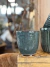Vaso Esmaltado Verde Alongado P - loja online