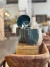 Vaso Esmaltado Verde Alongado P