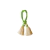Porta Guardanapo Tassel Verde Lima com Fendi