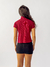 Blusa vinho (M) na internet