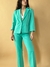 Tailleur verde água (P) - comprar online
