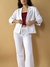 Tailleur branco (M) - comprar online