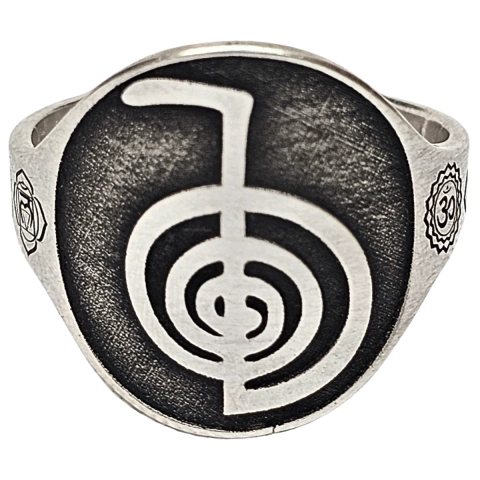 Anillo Chokurei Siete Chakras en Plata 925 Regulable - comprar online