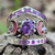 Edición Especial: Conjunto de Anillos Diosa Triple Luna en Plata 925 - Brillan en la Oscuridad