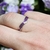 Anillo Estrellas en V de Plata 925 - Brilla en la Oscuridad en internet