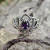 Anillo en Plata 925 Flor de Loto con Zirconia Cúbica - comprar online