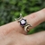 Anillo Mini Diosa Triple Luna con Zirconia en internet