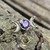 Anillo Mini Diosa Triple Luna con Zirconia - comprar online
