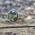 Anillo Espejo Obsidiana Diosa Hecate - comprar online