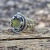 Anillo Espejo Obsidiana Diosa Hecate - comprar online