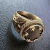 Anillo Espejo Obsidiana Diosa Hecate