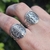 Anillo San Benito en Plata 925 o Alpaca y Bronce - comprar online