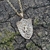 Collar Mini Escudo con Arcángel Miguel - tienda online
