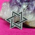 Dije Estrella de David en Plata 925 - Amarrarte Mayorista