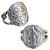 Anillo San Benito en Plata 925 o Alpaca y Bronce