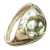 Anillo de Sello Baño Oro 18k o Plata 925 Liso o Grabado Iniciales Gratis