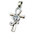 Dije Ankh Llave de la Vida con Zirconia