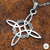 Nudo De Brujas Wicca Amuleto En Acero Quirúrgico - comprar online