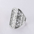 Anillo Flor de la Vida en Acero Quirúrgico