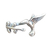 Anillo Colibrí Picaflor de Plata 925