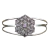 Pulsera Esclava Flor de la Vida con Zirconia Cúbica