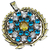 EDICIÓN ESPECIAL: Dije Prendedor Escarapela Argentina Plata 925 en Laureles y Zirconias Cubicas - comprar online